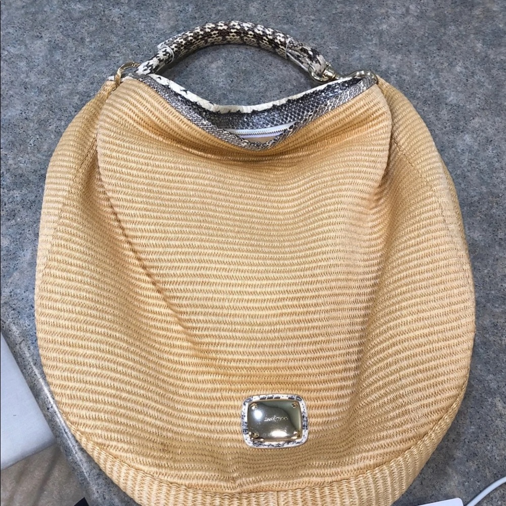 Jimmy Choo Gold Bag